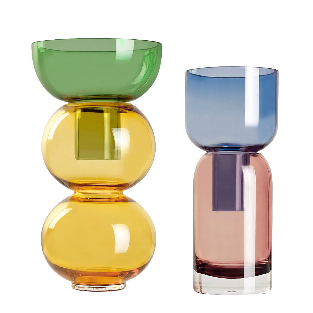 Fusion Cherry Small Set - Vase | Wayfair North America
