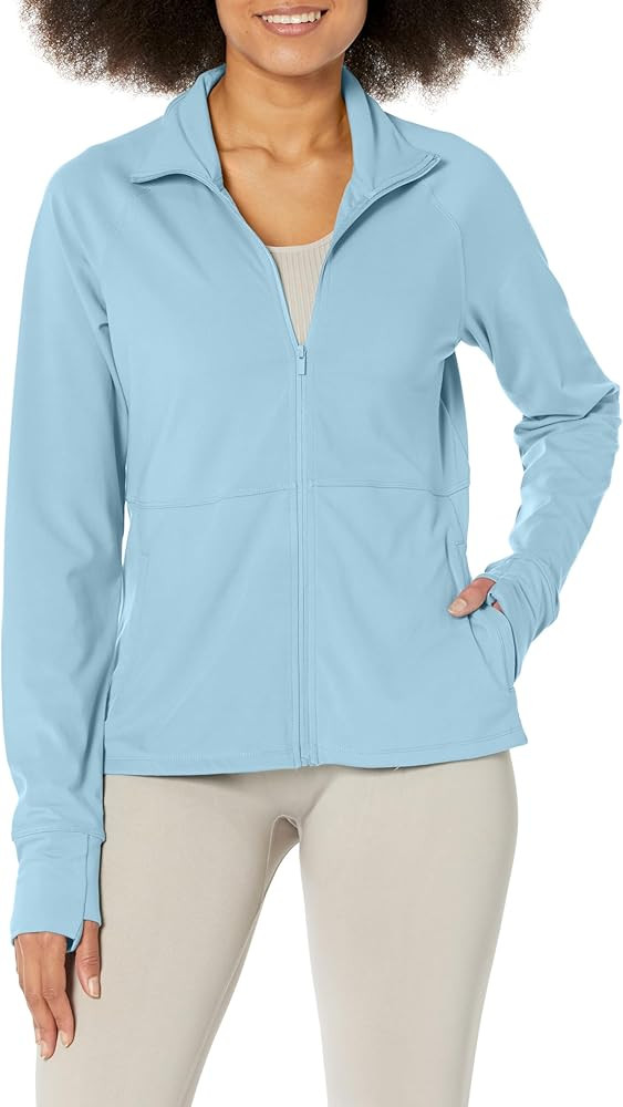 Jockey Women's Full Zip Active Yoga Jacket | Amazon (US)
