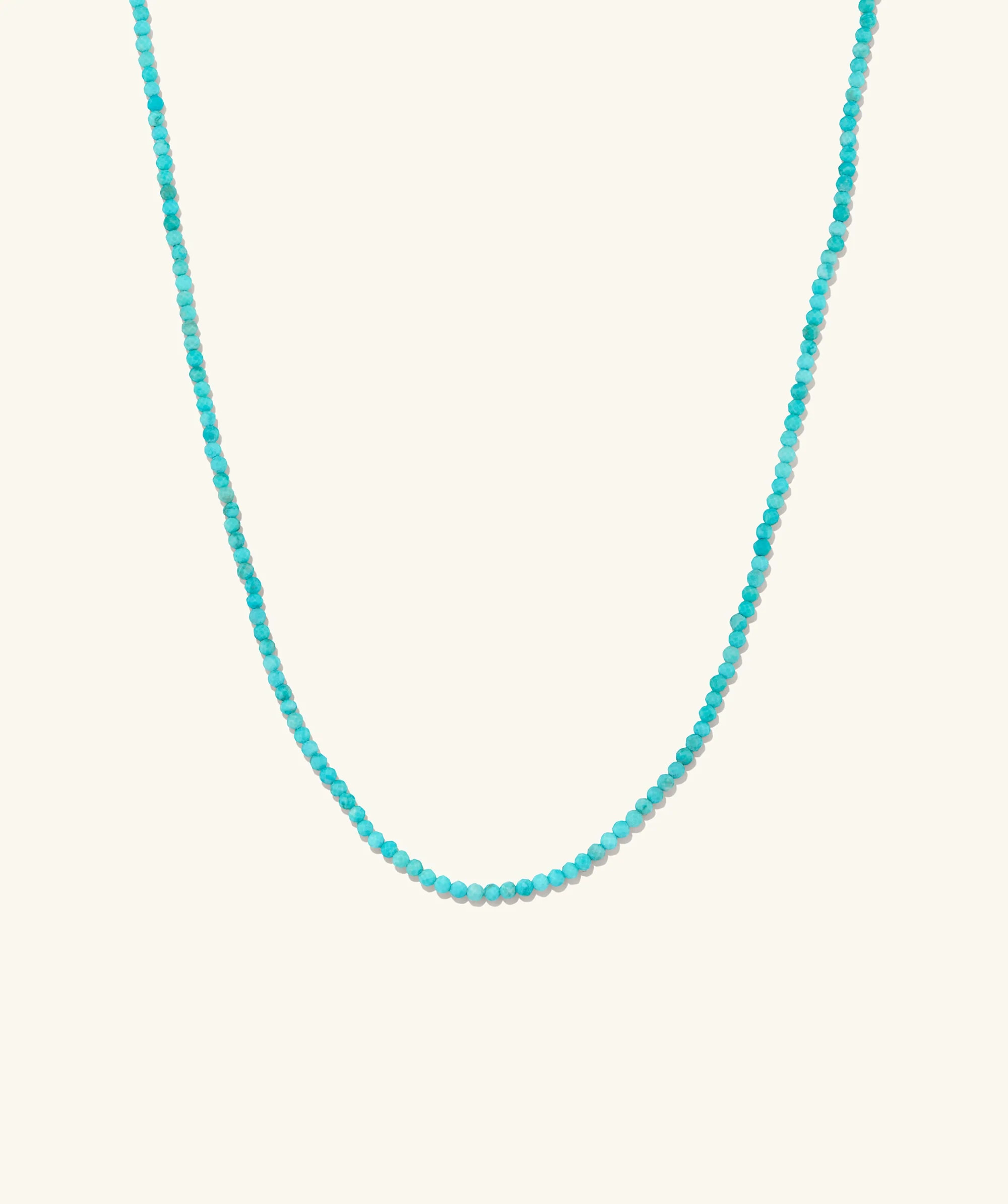 Anya Turquoise Beaded Necklace | Mejuri Fine Crew