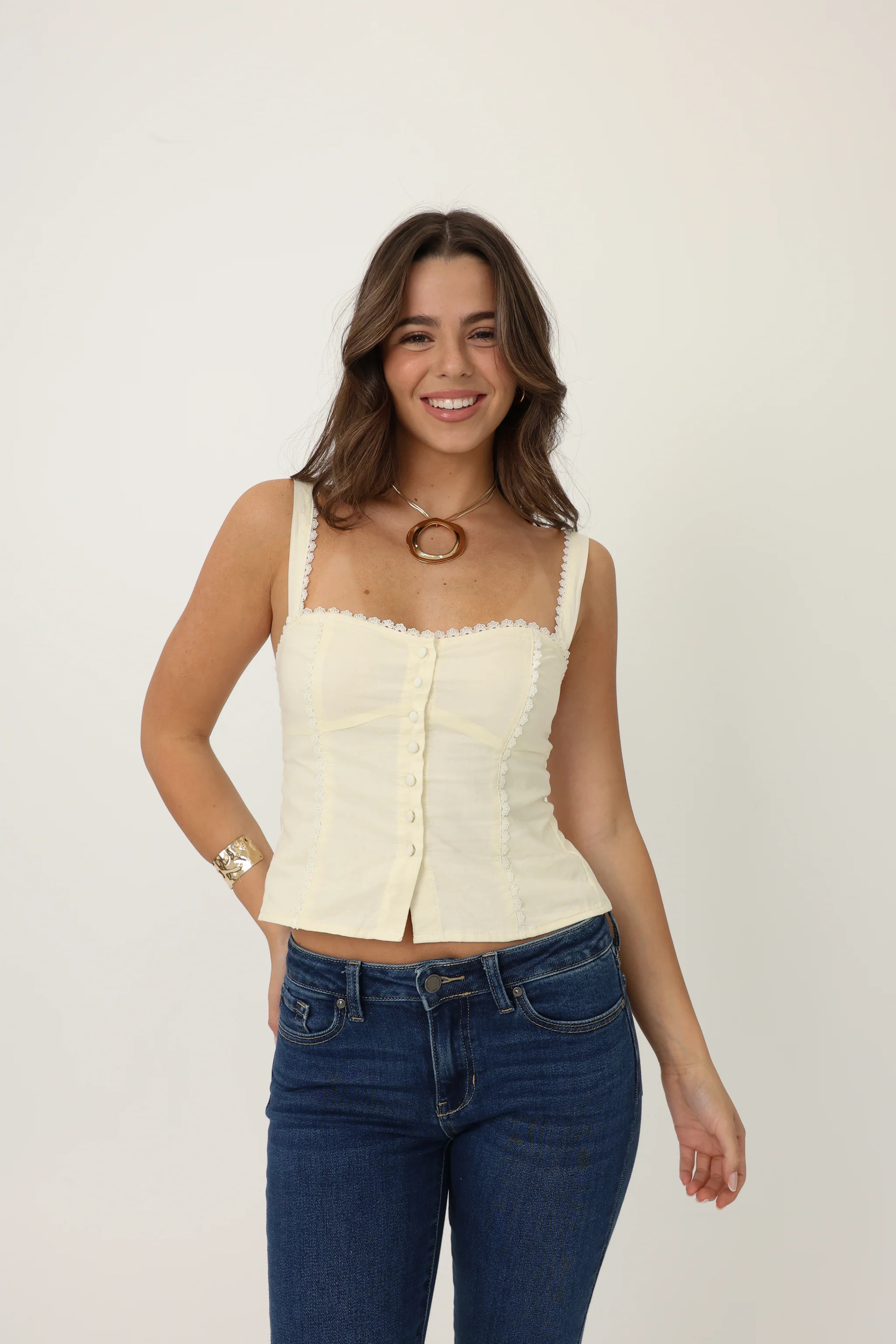 Kayla Top | Grey Bandit