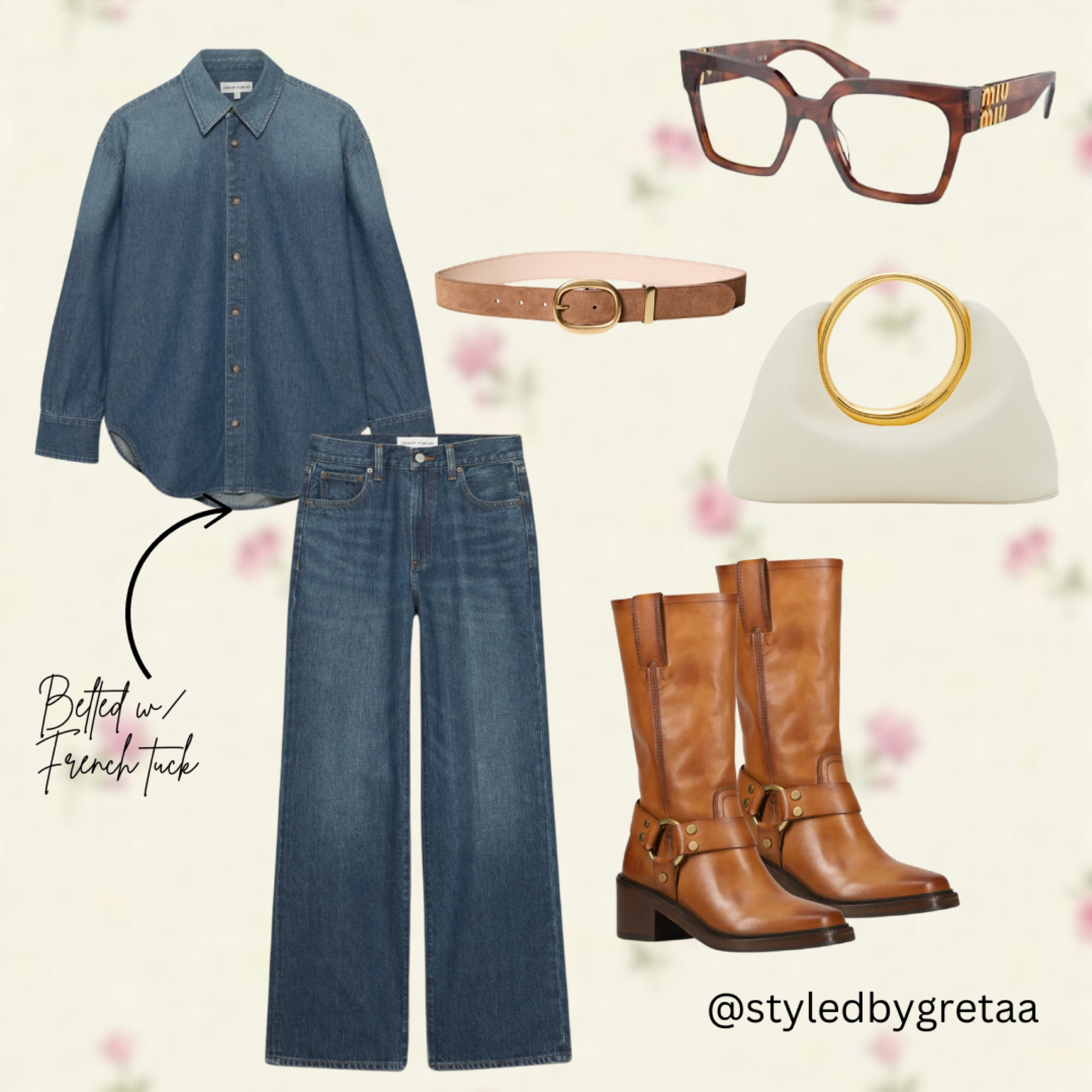 The denim on denim is serving 😮‍💨

#LTKSeasonal #LTKStyleTip #LTKShoeCrush
