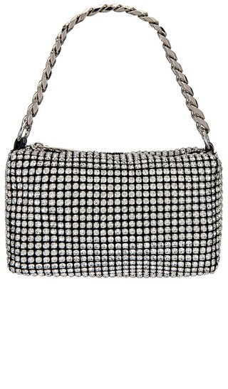 Robbie Crystal Loaf Bag in Black | Revolve Clothing (Global)