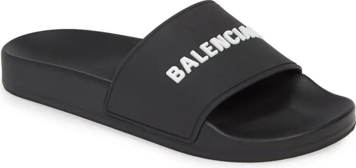 Balenciaga Logo Sport Slide | Nordstrom | Nordstrom