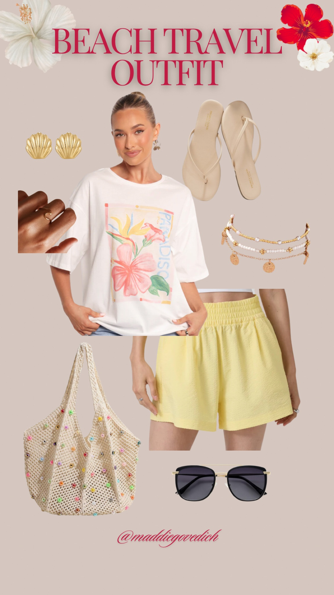 Beach travel outfit!! 🌺✨ I’m heading to Barbados next week & am packing these with me!😍 #beach #vacay #travel #traveloutfit #butteryellow

#LTKFindsUnder50 #LTKTravel #LTKSwim