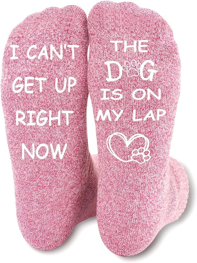 Funny Dog Socks for Women Men-Great Gifts Ideals for Dog Lover, Best Valentines Day Gifts for Dad... | Amazon (US)