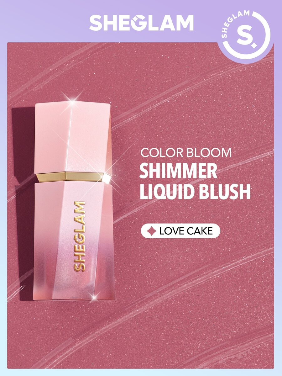 SHEGLAM Color Bloom Dayglow Liquid Blush Shimmer Finish-Love Cake
   
      SKU: sbbeauty42... | SHEIN