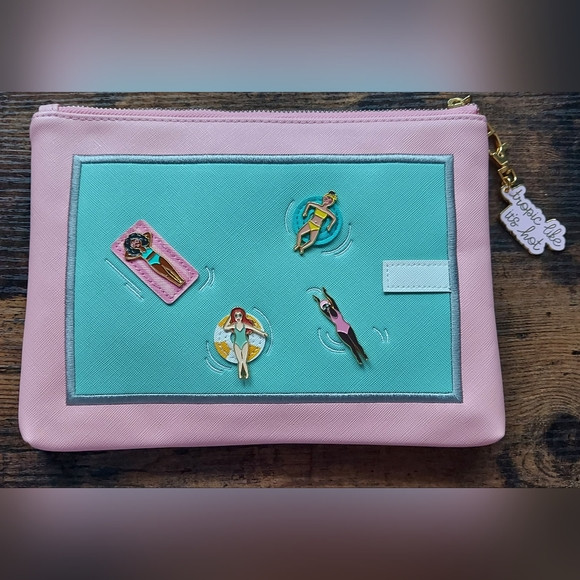 Studio DIY Pink Pool Party clutch | Poshmark