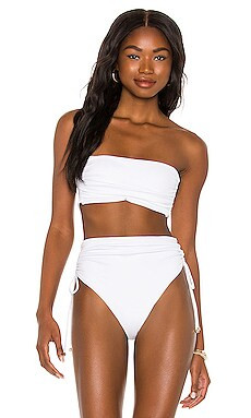 Agua Bendita X REVOLVE Rory Bikini Top in White from Revolve.com | Revolve Clothing (Global)