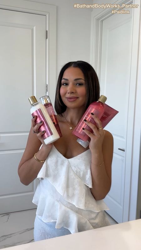 #Ad #Paidlink Forever a @bathandbodyworks girlie love that all of our favorite Bath & Body Works Products are now reformulated, made without Sulfates and Parabens.
Champagne Toast is still my go to!
Has a sweet and fruity smell! What's your favorite scent at Bath and body works? #BathandBodyWorks_Partner