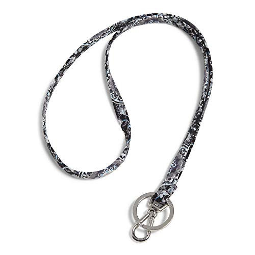 Vera Bradley Women's Cotton Lanyard, Charcoal Medallion, One Size | Amazon (US)
