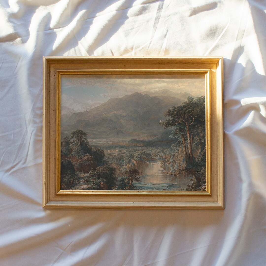 Vintage Art Prints Framed Antique Replica Painting Antique - Etsy | Etsy (US)