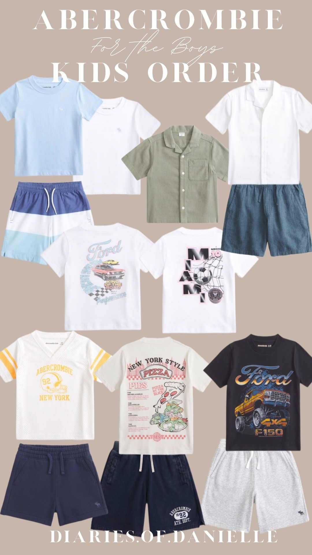 Abercrombie Kids order for the boys 💙 Stocking up on spring & summer clothes! 
I love that they’re carrying baby & toddler now 😍

Abercrombie Kids, toddler boy spring outfit, toddler boy summer clothes, boys spring outfit, boys summer clothes, Abercrombie haul, kids graphic tees 


#LTKSeasonal #LTKootd #LTKKids