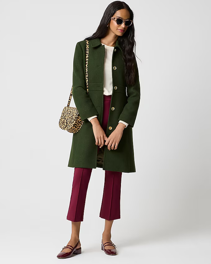only a few left4.5Summary of 562 reviewsWool-blend lady day coatComparable value:$378.00-$398.00Y... | J.Crew Factory