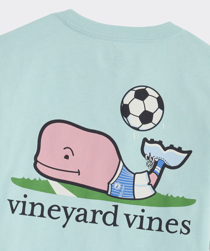 Boys' Soccer Ball Toss Whale Short-Sleeve Pocket Tee | vineyard vines