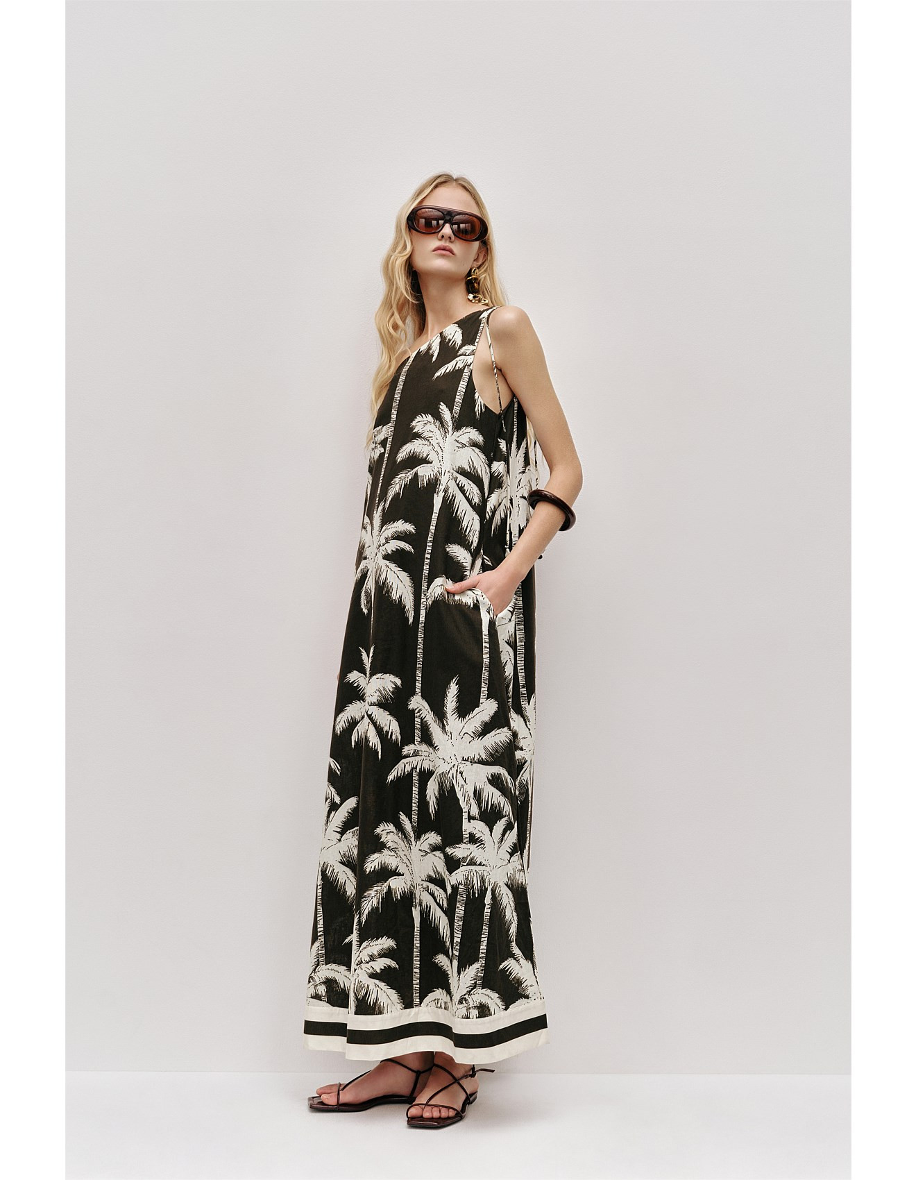 Tansia One Shoulder Maxi Dress | David Jones (Australia & New Zealand)