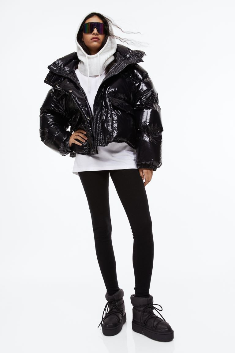 Laced Padded Boots | H&M (US + CA)