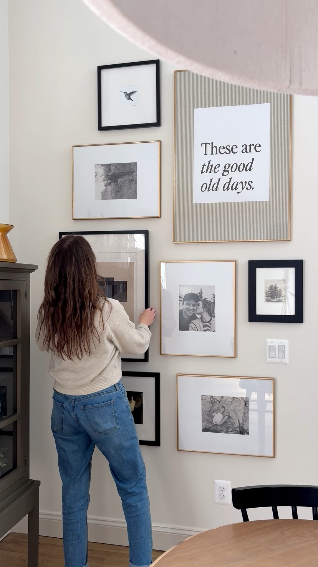 I’ve been working on a really fun, spontaneous gallery wall in the dining room. It’s a work in progress and I’m still waiting on some updated family photo prints to arrive, but it’s fun to work away at slowly as my days allow. 

#gallerywall #diningroom #art #homedecor #artprints 

#LTKmomlife #LTKdayinmylife #LTKHome