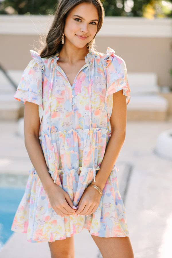 Decision Has Been Made Pink Printed Dress | The Mint Julep Boutique