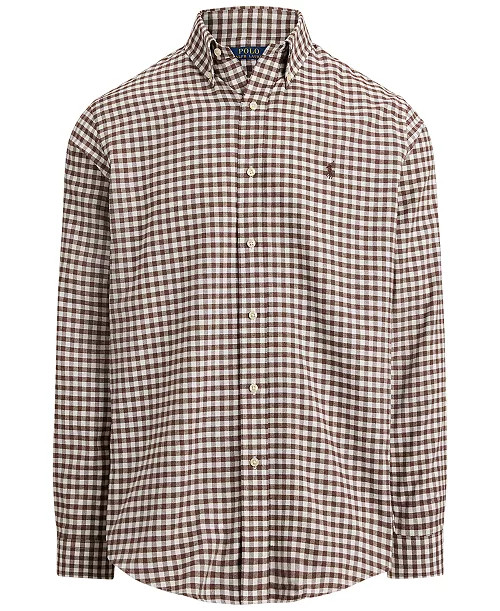 Polo Ralph Lauren Men's Classic-Fit Performance Twill Shirt - Macy's | Macy's