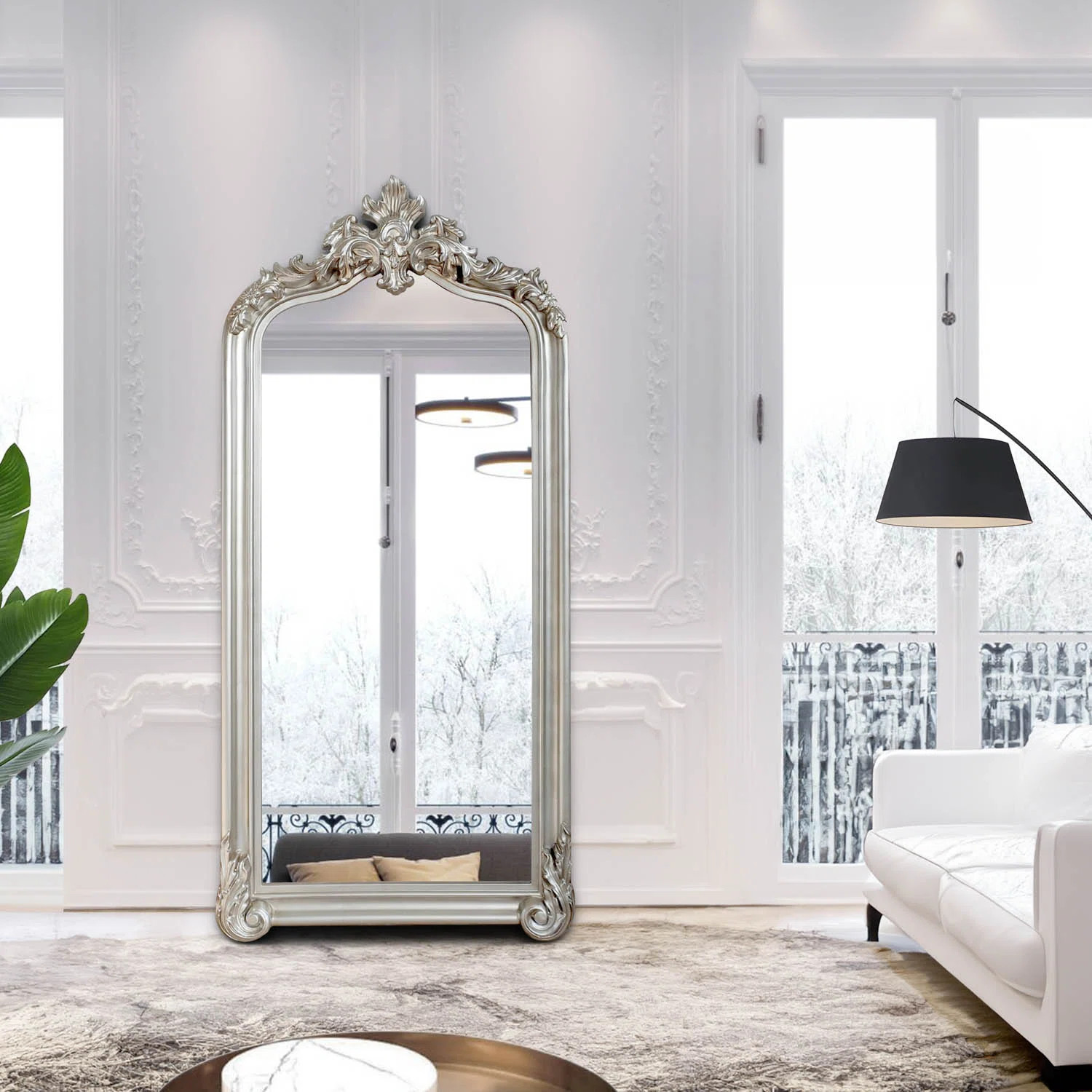 MIRRONA Full Length Arch Floor Mirror & Reviews | Wayfair | Wayfair North America