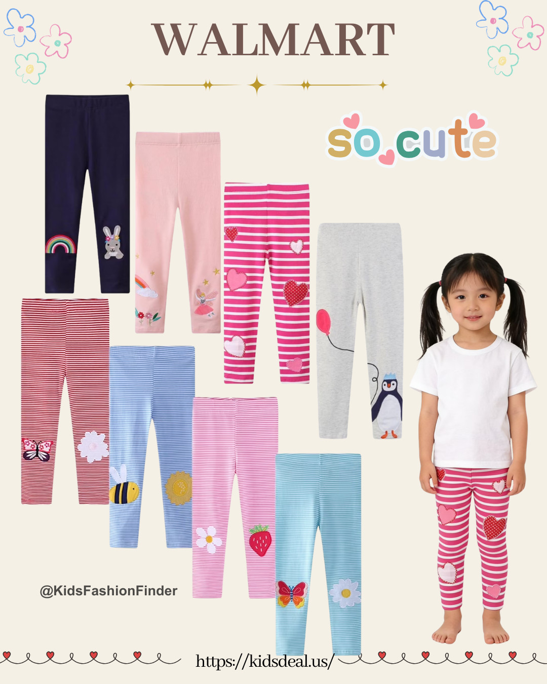 👖💖 Girls’ Everyday Leggings — So Comfy & Cute!

Adorable prints + embroidered details add a fun touch 🌸✨

✔️ Easy pull-on elastic waistband
✔️ Keeps its shape, kid-friendly fit
✔️ Perfect for school, dance, play or layering with dresses 💃

A total everyday essential! 💛

#GirlsFashion #KidsLeggings #EverydayWear #ToddlerGirlStyle #MomFinds #KidsOOTD #ComfyStyle #SchoolOutfits #PlaytimeReady #USKidsFashion

#LTKSaleAlert #LTKBaby #LTKKids