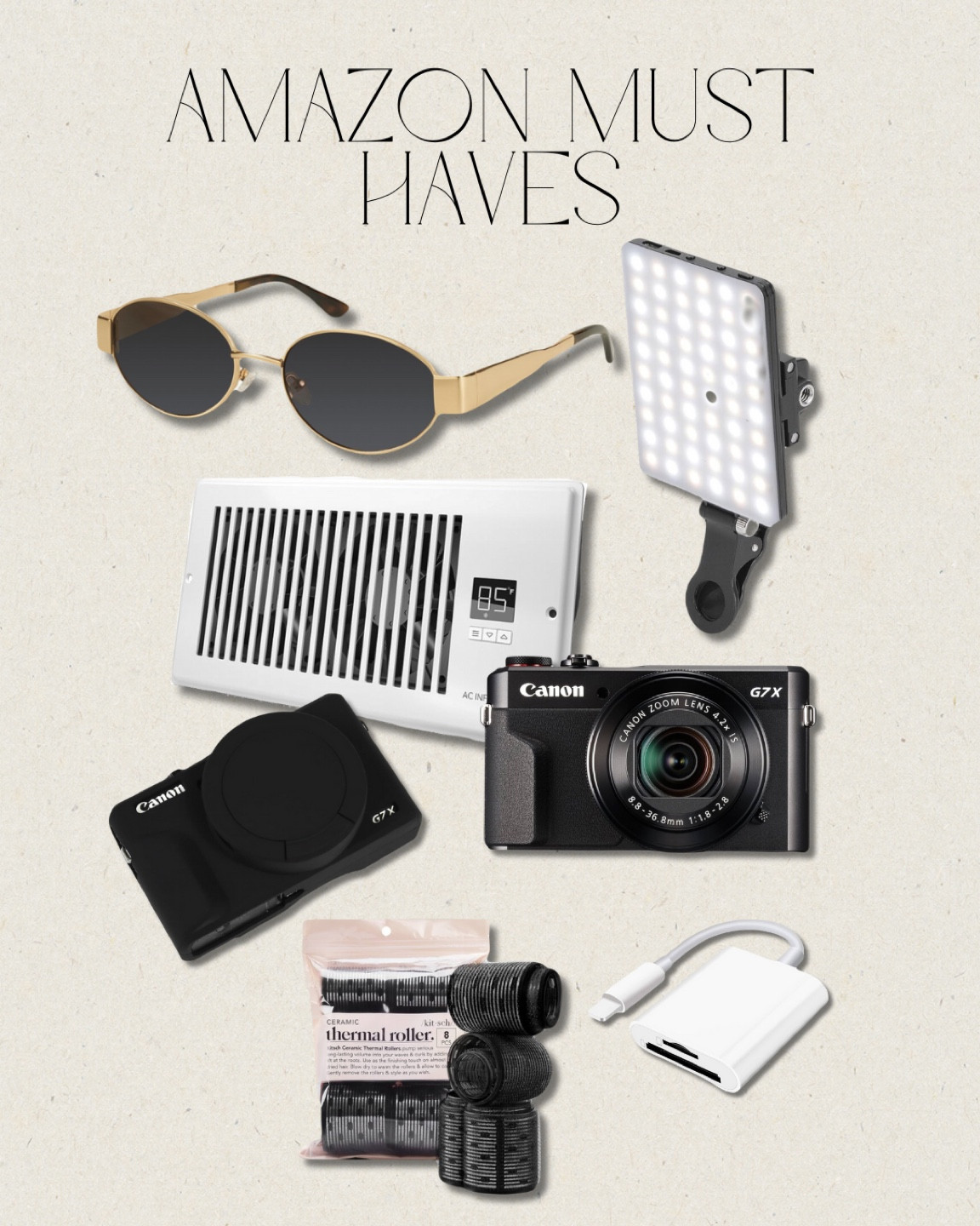 viral Amazon finds 

sunglasses, canon g7x, camera, digital camera, vent, ac, rollers, hair tools

#LTKHome #LTKU #LTKActive