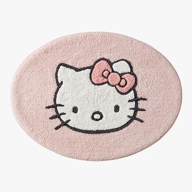 Hello Kitty® Pink Bath Mat | Pottery Barn Teen