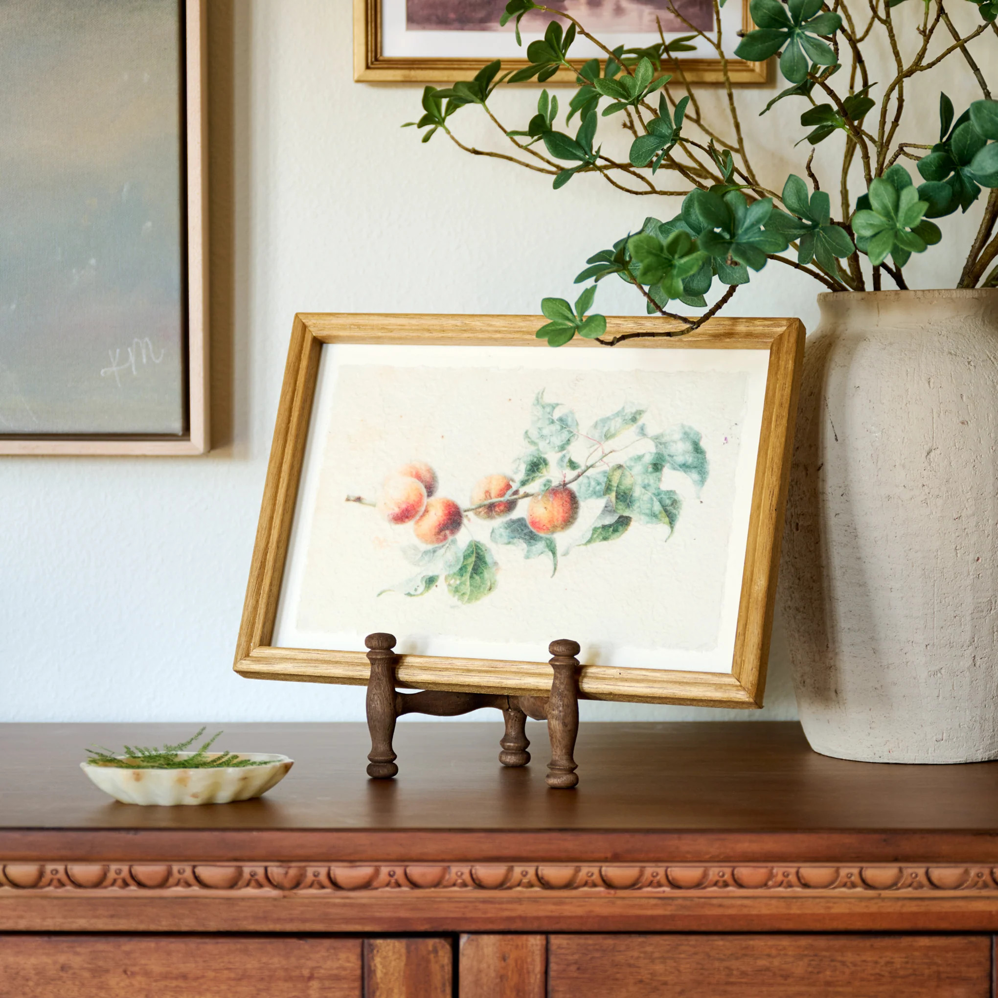 Harrison Antiqued Wood Photo Easel | Magnolia