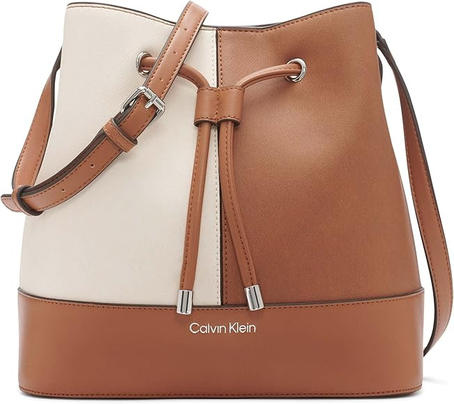 Calvin Klein Women's Gabrianna Novelty Bucket Shoulder Bag | Amazon (US)