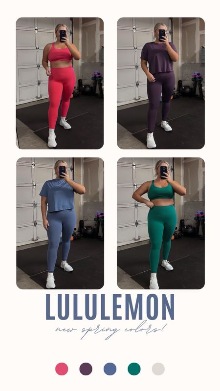 My midsize spring lululemon favorites. 

Sizing Info: 
Size 12 in Wunder Train High-Rise Tight 25”
Size 12 & Large in all sports tanks/bras and t-shirts
Size 10 in Align High-Rise Pant 25” (size down one)  

#lululemoncreator #ad
