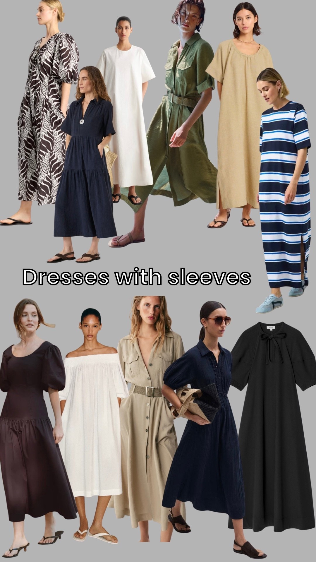 You asked for dresses with sleeves - here are some fab options x

#LTKsummer #LTKdresses