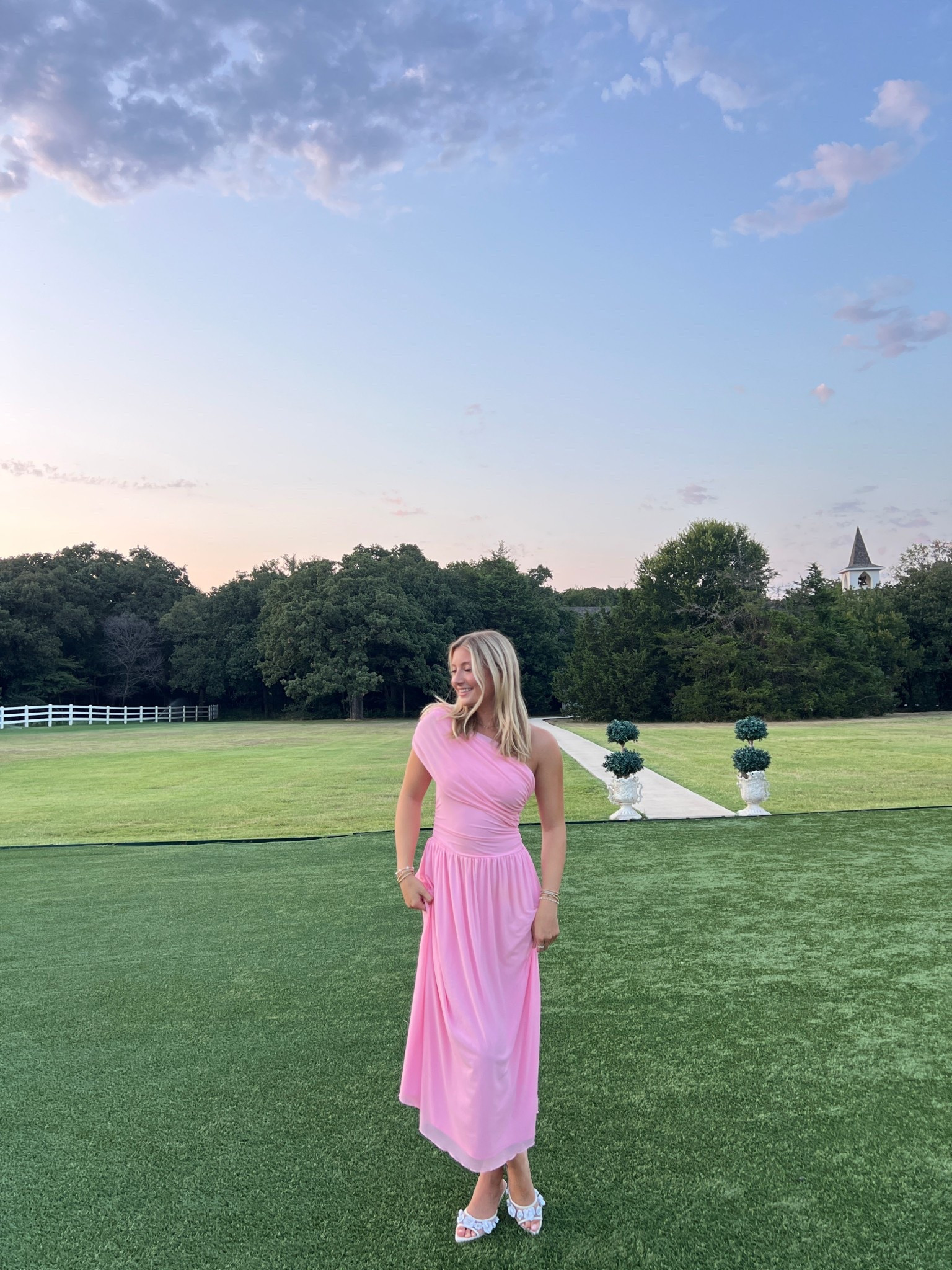 The cutest Amazon dress I got that you can wear TWO ways! Off the shoulder or one shoulder 😍 obsessed. I got so many compliments too:)

#LTKWedding #LTKFindsUnder50 #LTKStyleTip