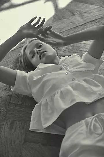 Sister Jane Fleur Pajama Top | Anthropologie (US)