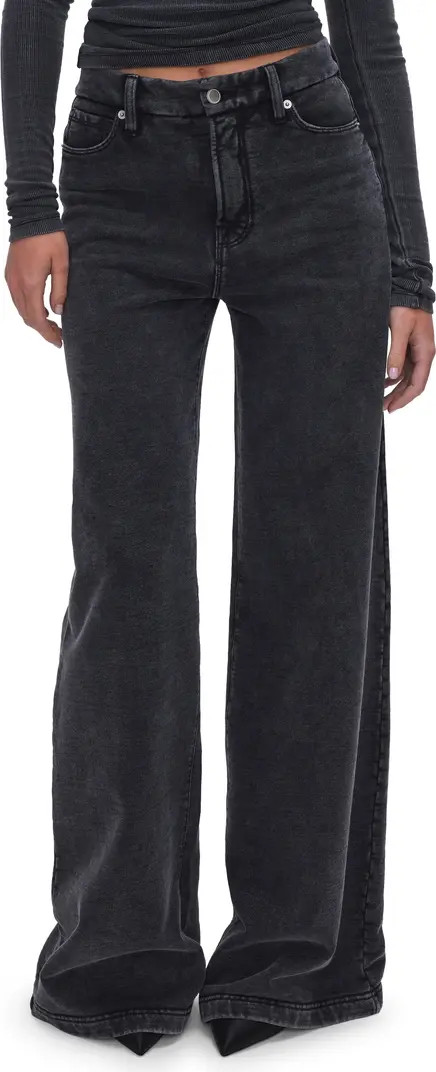 Jeanius Terry Good Skate Wide Leg Pants | Nordstrom