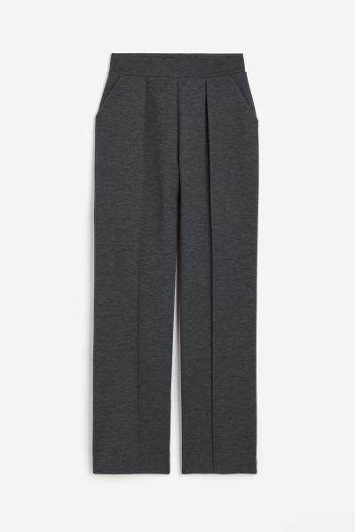 High-waist Dress Pants - Dark gray - Ladies | H&M US | H&M (US + CA)