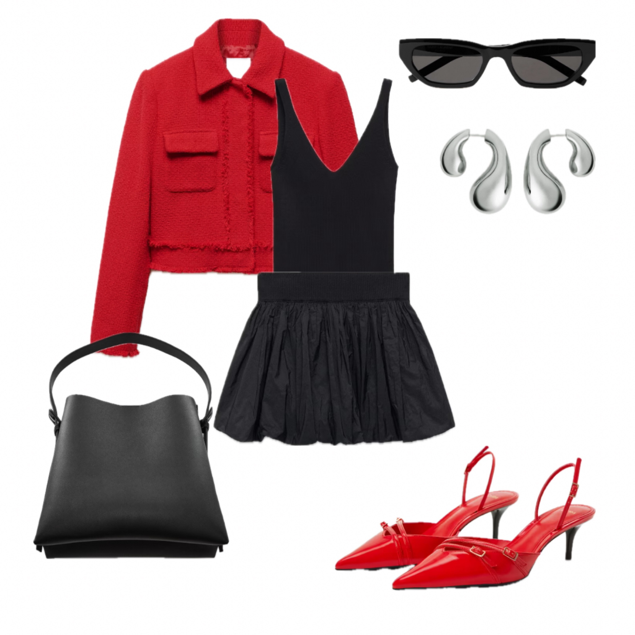 Spring outfit 🖤❤️

#LTKshoecrush #LTKU #LTKitbag