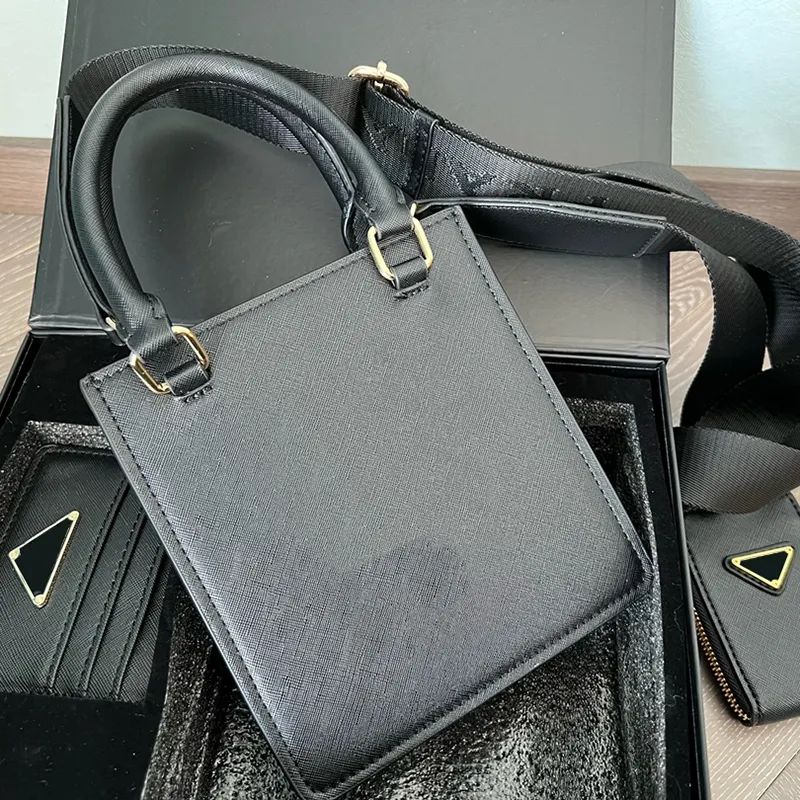 prad bags Luxurys Best Gifts Prad Designer Bags Gift Set Hard Handbags Cleo Purses Card Wallet Ca... | DHGate
