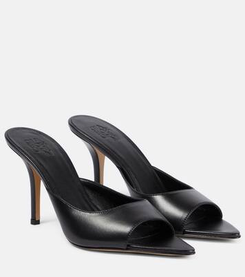 x Pernille Teisbaek Perni 04 leather mules | Mytheresa (US/CA)
