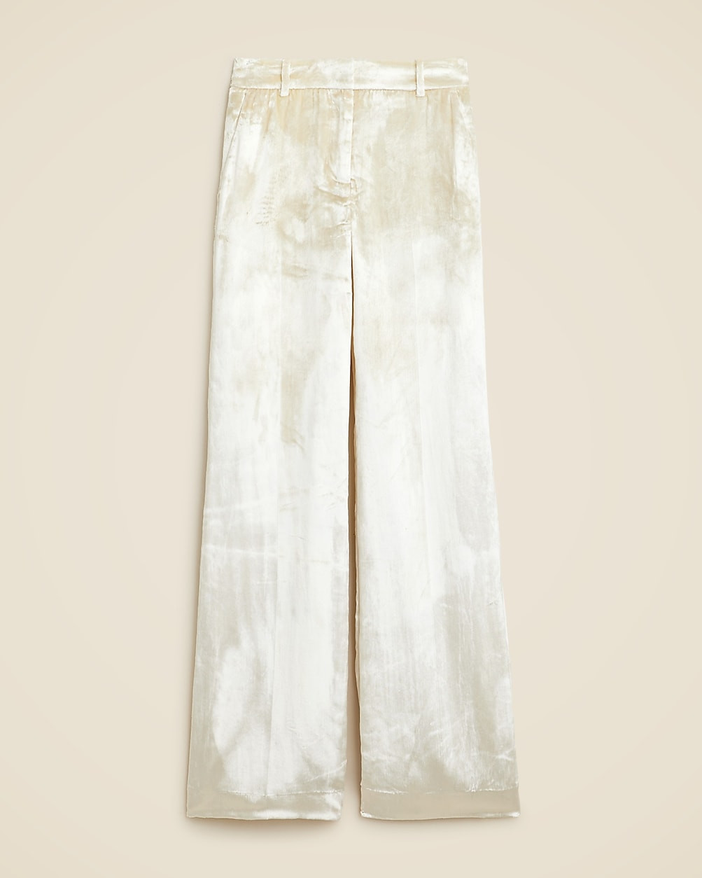 Carolina pant in drapey velvet | J. Crew US