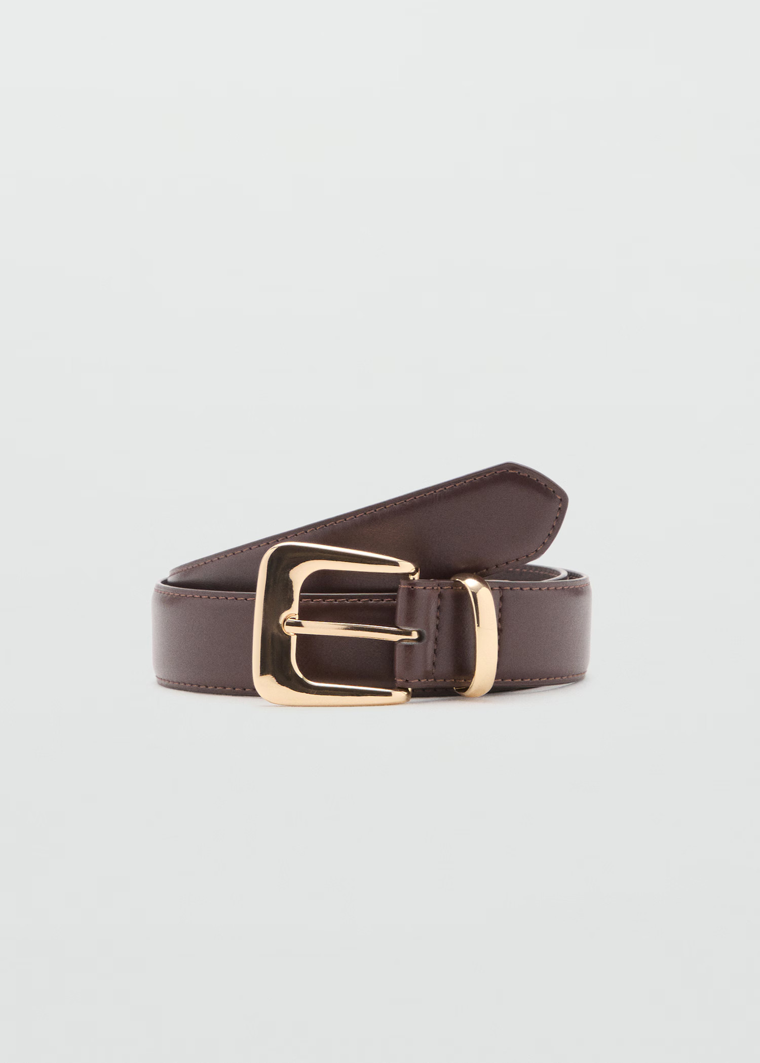 Metal buckle belt - Women | MANGO USA | Mango (US/MX/AU)