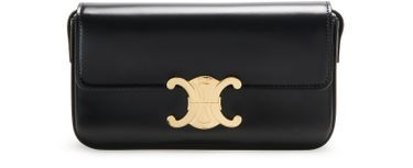 Triomphe shoulder bag in shiny calfskin - CELINE | 24S (APAC/EU)