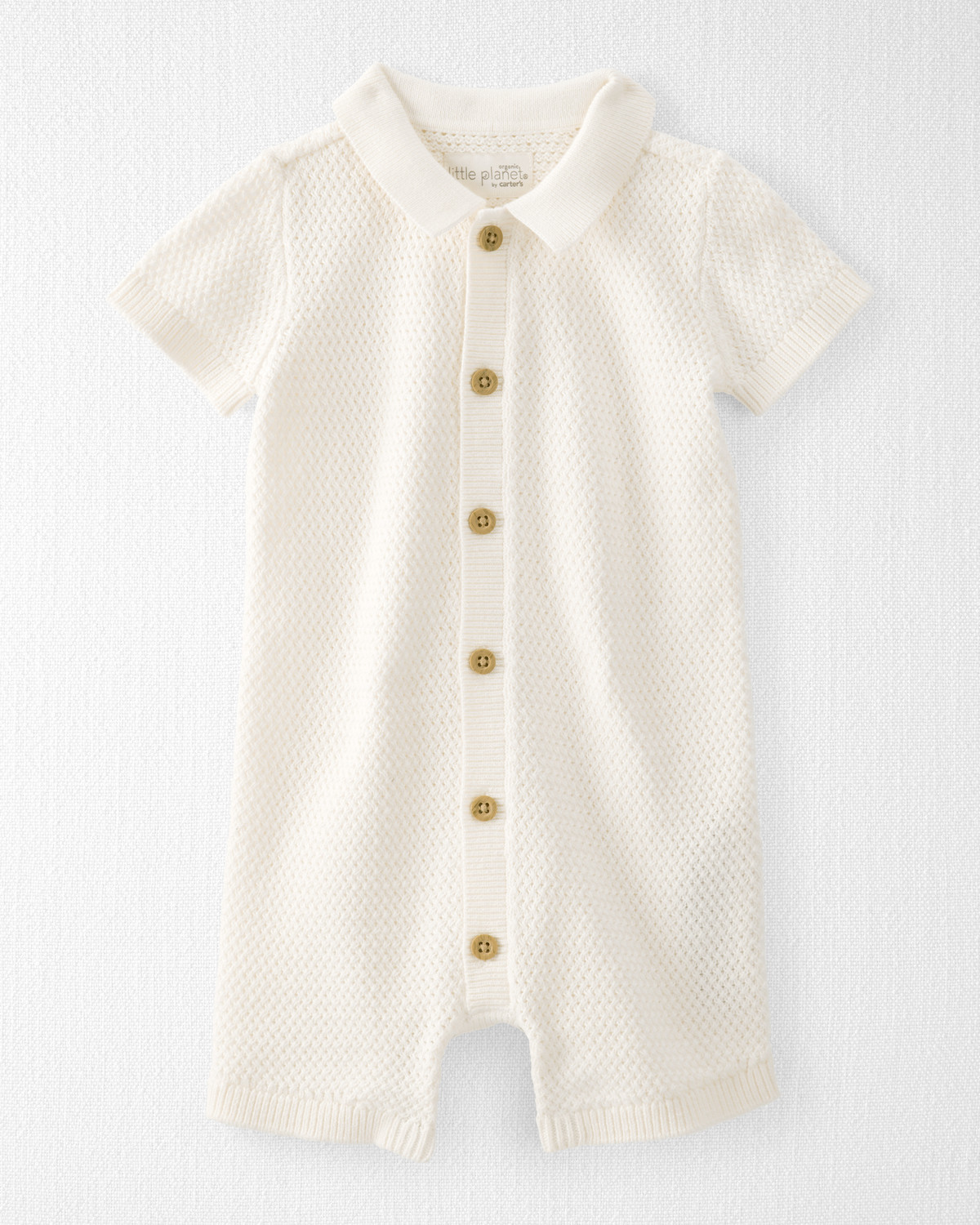 Baby Organic Cotton Sweater Knit Romper | Carter's Inc
