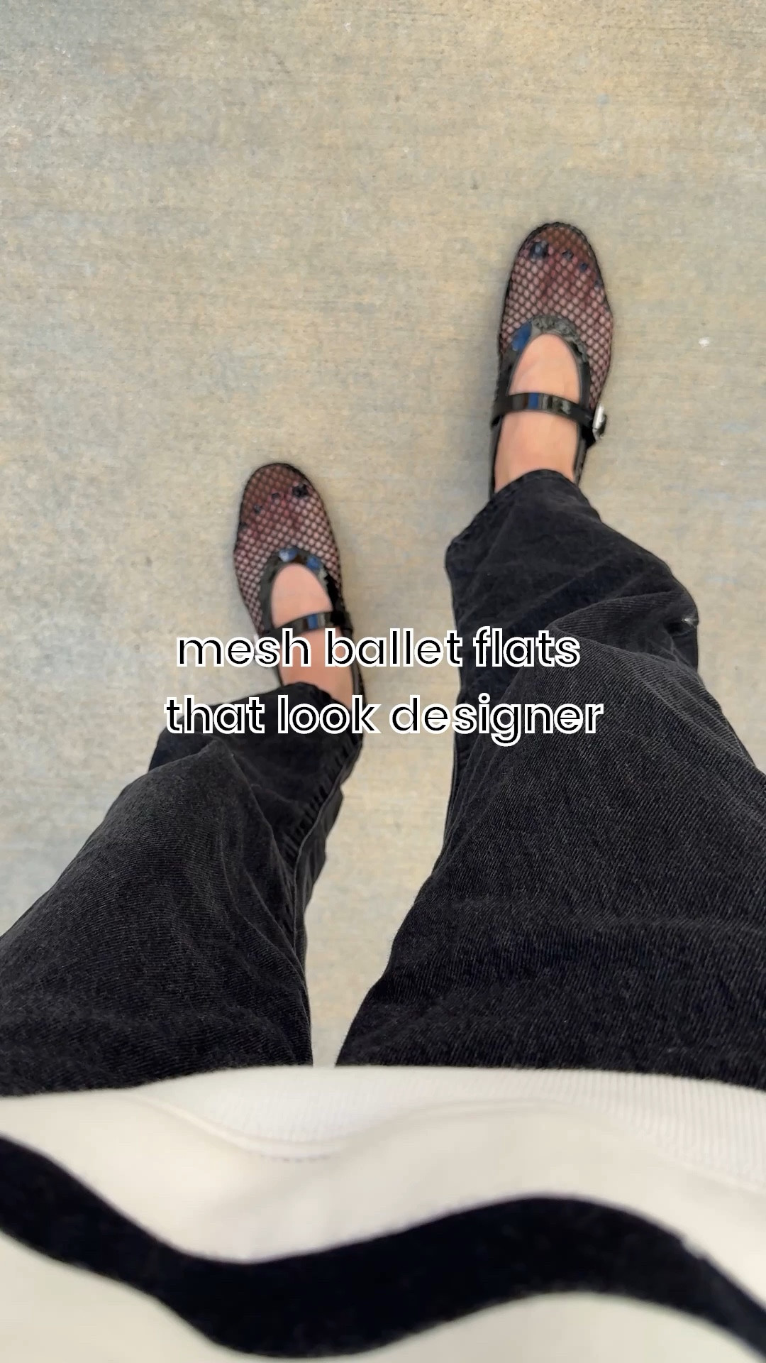 Mesh ballet flats that look like the designer version but is under $50! Surprisingly I wear them so much and really love them. They’re so comfortable and back in stock! Runs TTS. Grab it on sale now! 

Mesh shoes, mesh ballet flats, ballet flats, spring outfit, ootd, Amazon, The Stylizt 



#LTKSaleAlert #LTKdayinmylife #LTKootd