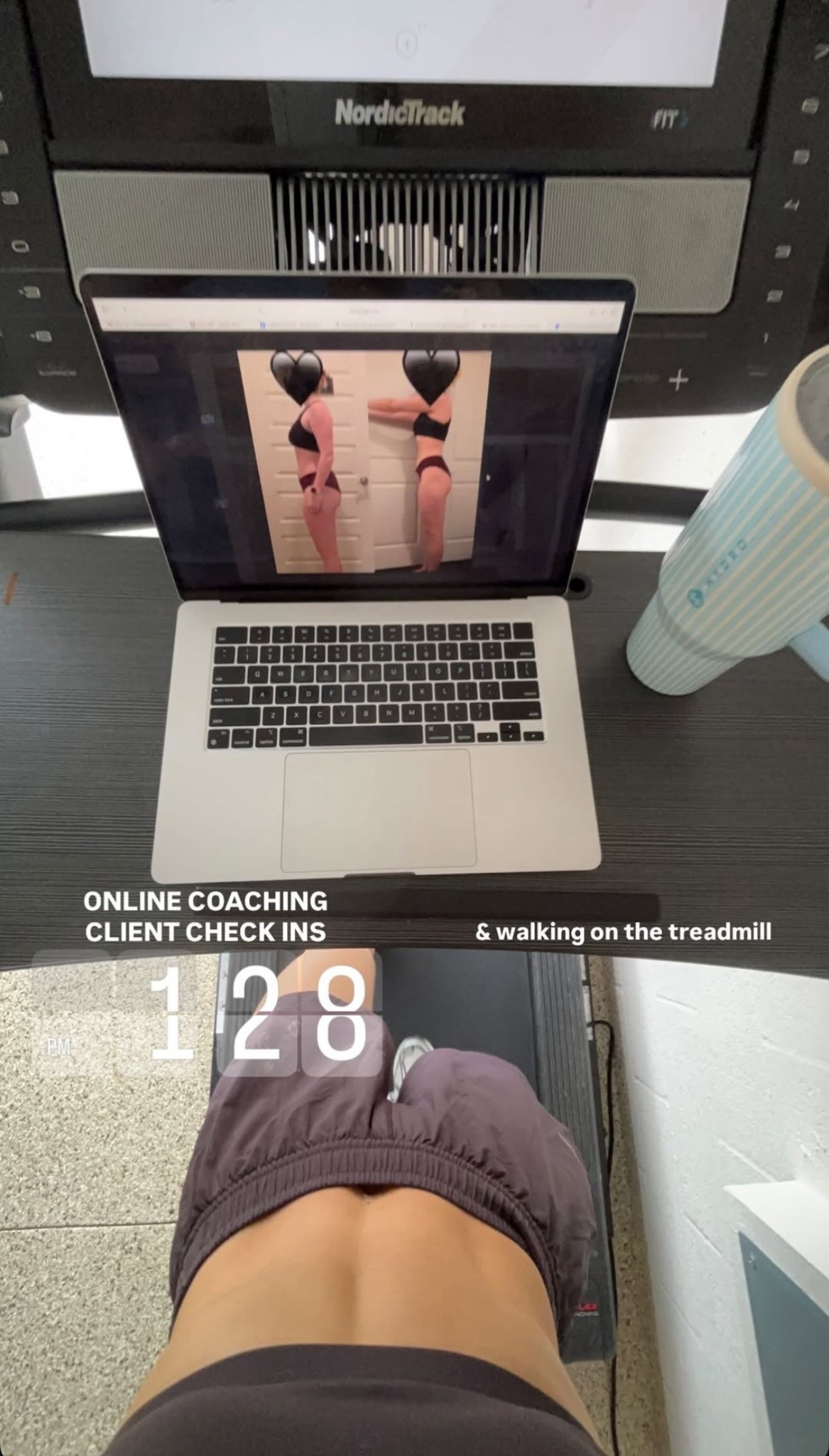 Love the convenience of walking while getting some work done! My treadmill and desk attachment are linked here. 🤍

#LTKActive