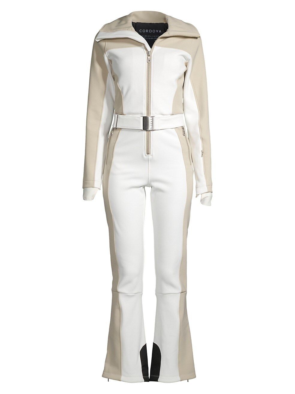 Badia Belted Colorblocked Straight Ski Suit | Saks Fifth Avenue