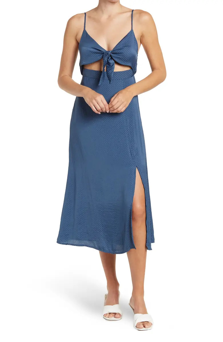 NSR Spaghetti Strap Midi Dress | Nordstromrack | Nordstrom Rack