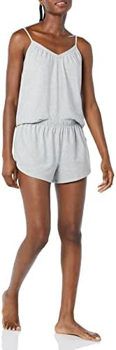 Amazon Essentials Women's Knit Jersey Cami Short Pajama Set | Amazon (US)