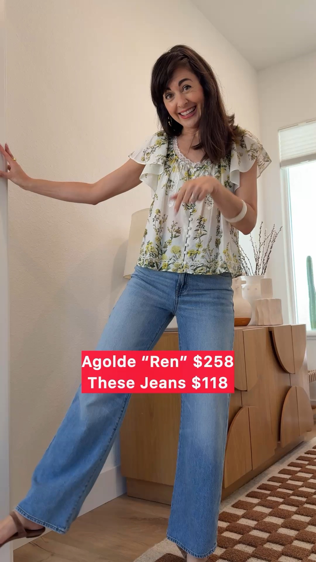 My denim obsession continues. I figured out how to find jeans that look and fit just like my favorite styles from Agolde, Frame, and Mother for a lot less. Today is the last day to save 20% in the LTK app, and I am linking the style I have on plus one that fits just like Mother’s Rambler, both for less than half the original price. 

Copy and paste the promo code from my links into your cart at checkout,  and save 15% on this beautiful new blouse with promo code closet_15. @Alice + Olivia Promo code Closetchoreography20 @sequinjeweley

#LTKxMadewell