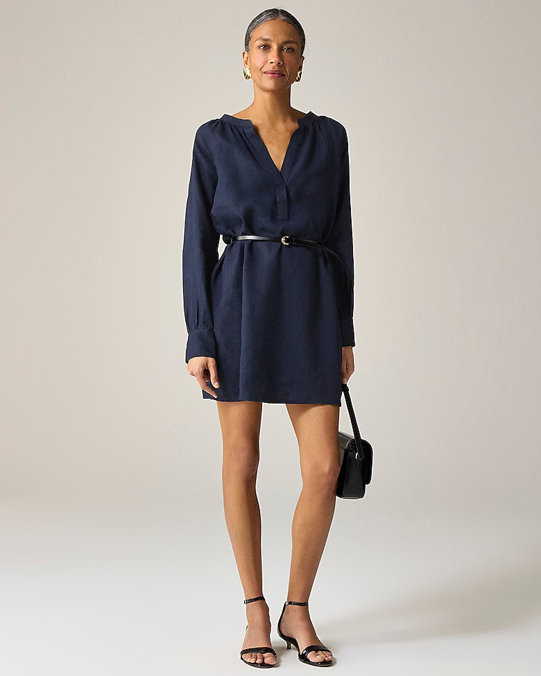 Cabana mini dress in linen | J. Crew US