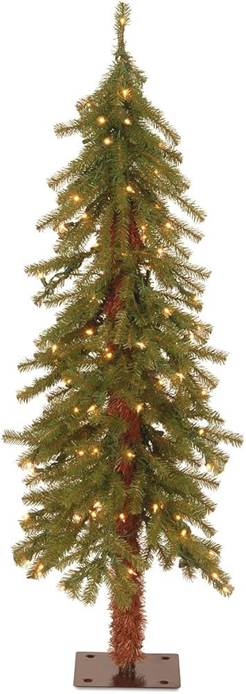 National Tree Company Pre-lit Artificial Christmas Tree | Includes Pre-strung White Lights | Hick... | Amazon (US)